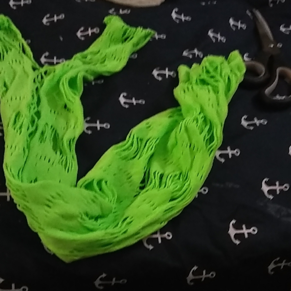 Ethereal Green Chiffon Wrap Intimates